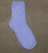 NEW 1 Pair Women's Fluffy Fuzzy Socks Lavender NEW