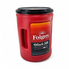 Folgers Dark Roast Ground Coffee, Black Silk - 40.3 oz