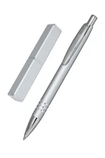 ONLINE Ballpoint Pen Oil-based Graphite Silver 43029,