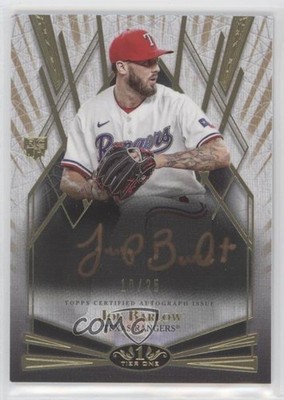 2022 Topps Tier One Break Out Bronze Ink 10/25 Joe Barlow Rookie Auto RC s5j