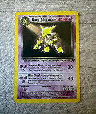Pokémon TCG Dark Alakazam 1/82 Team Rocket Holo Rare Unlimited English 60 HP on eBay