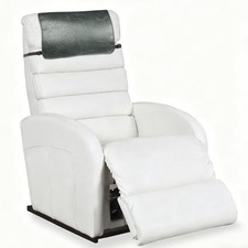 Faux Leather Non Slip Headrest Cover for Recliner Chair, Sofa  Dark Gray