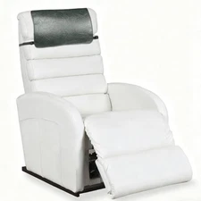 Faux Leather Non Slip Headrest Cover for Recliner Chair, Sofa & Dark Gray