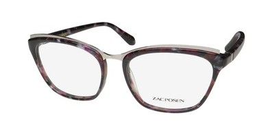 NEW ZAC POSEN RENATA GLASSES WOMENS CAT EYE FULL-RIM 52-16-135 PL PLASTIC