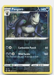 Pangoro 080/159 Crown Zenith Reverse Holo Rare