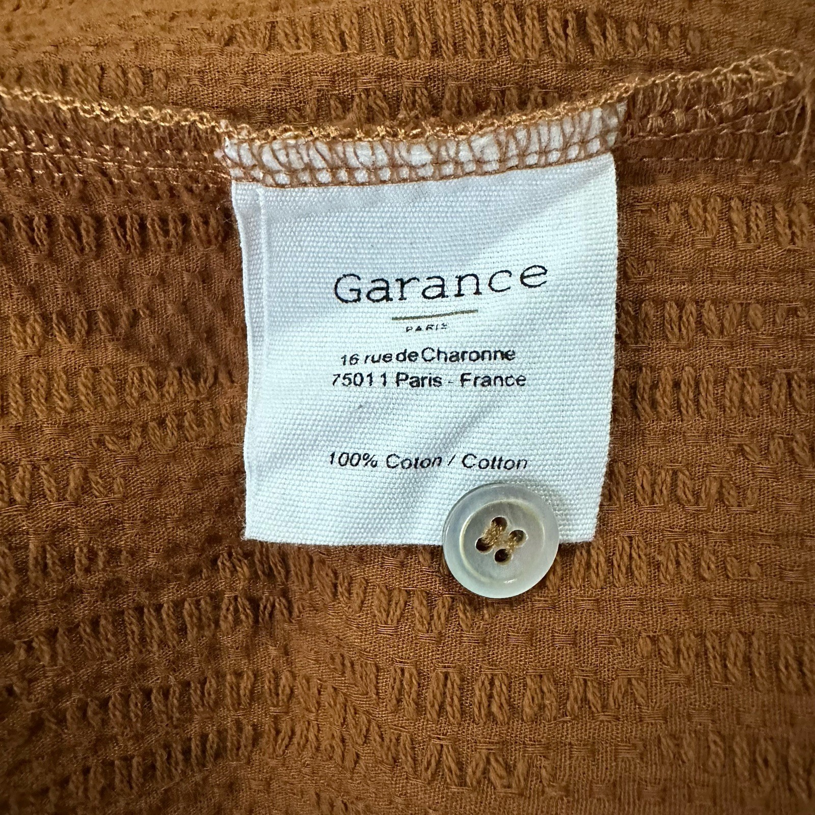 Garance ParisCinnamon Embroidered Ruffle Trim Pea… - image 11