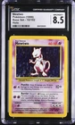 Mewtwo Base Set Holo 1999 Pokemon CGC 8.5 Mint+