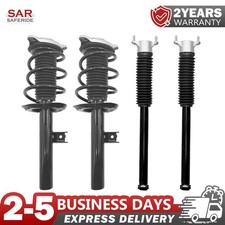 4 piezas Amortiguadores delanteros traseros puntales conjuntos sin ADS aptos para Mercedes GLA H247 GLB X247 2019-