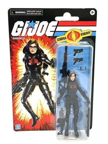 Hasbro G.IJoe Classified Series Retro Collection Cobra Baroness Boxed 6 Inch