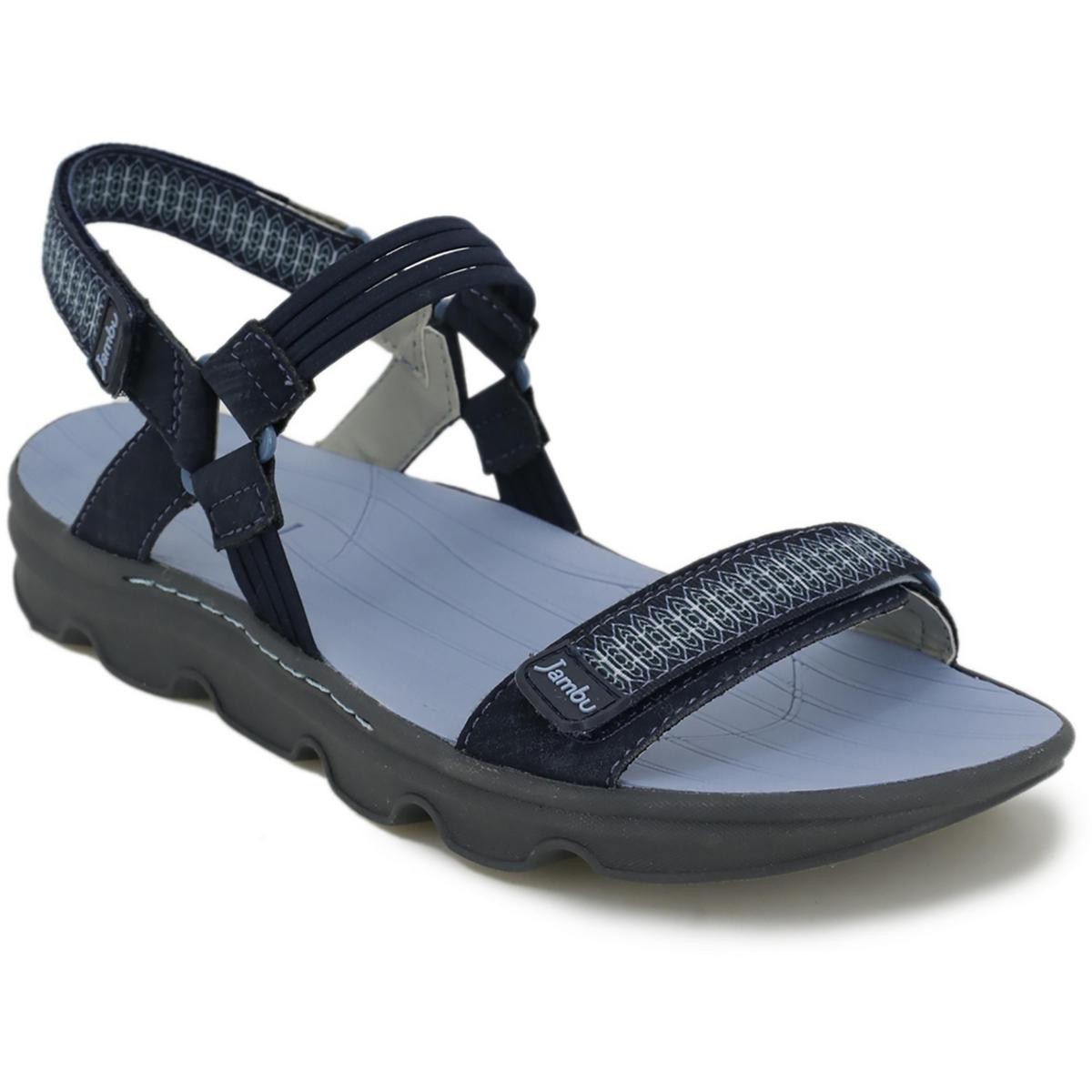 Женские спортивные сандалии Jambu Womens Seaside Water Ready с веганским ремешком на щиколотке, обувь BHFO 4113