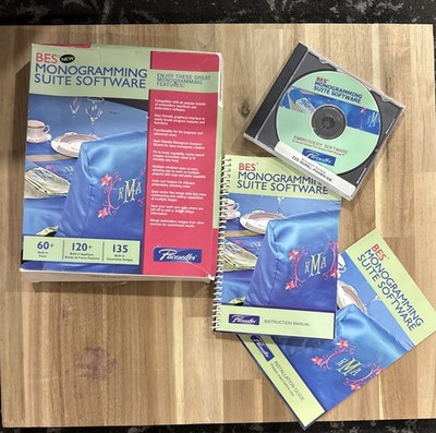 Brother BES Monogramming Suite Embroidery Software.