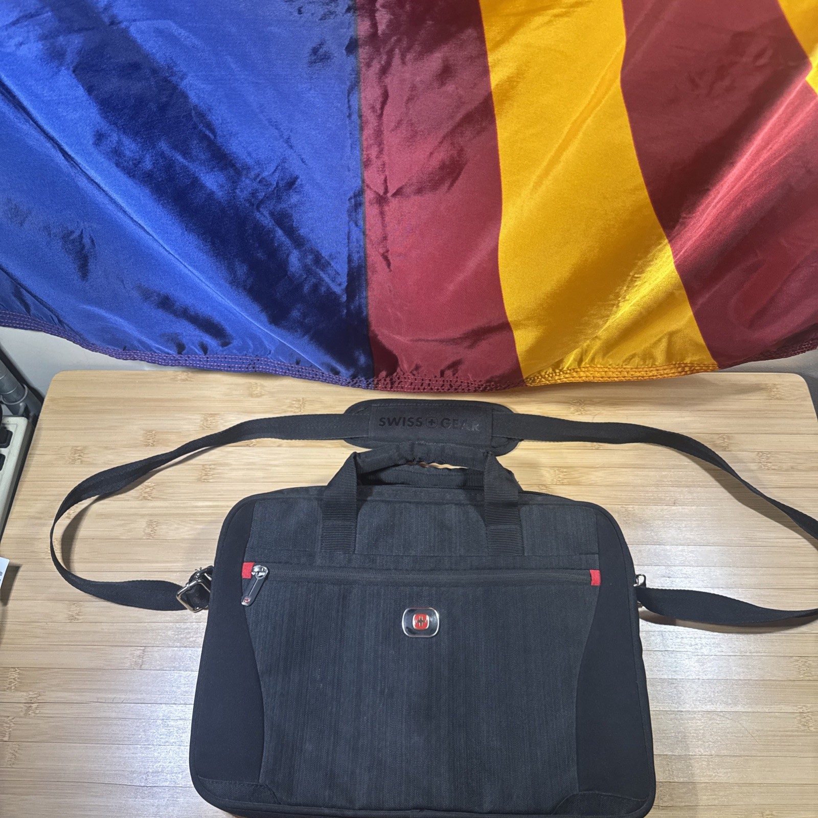 Swiss Gear By Wenger Laptop Travel Case Bag iPad Brushed Sla