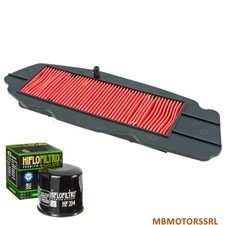 KIT FILTRO ARIA HONDA SILVER WING 400 2009 2010 2011 2012 2013 + FILTRO OLIO