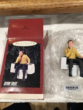 Hallmark Keepsake Star Trek Captain Kirk Ornament 1995