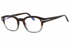 TOM FORD TF5808-055-49 Eyeglasses Frame Size 49mm 23mm 145mm HAVANA Unisex 8892