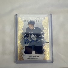 2025-26 Upper Deck Artifacts Hockey JACOB QUILLAN /199 Gold Material Auto