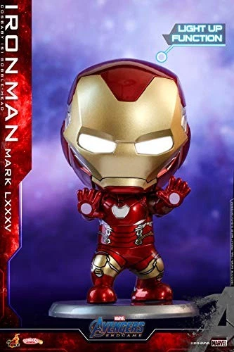 Cosbaby Avengers Endgame Talla S Iron Man Mark 85 Marvel Figura Iluminada Hot Toys