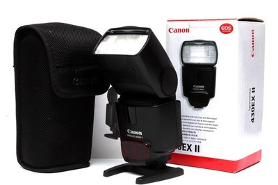 Canon Speedlite 430EX II Aufsteck Blitz für Canon EOS und R Kameras plus OVP