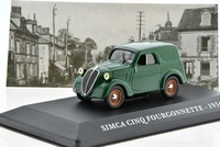 Simca Cinq Fourgonnette 1936 1/43 Altaya