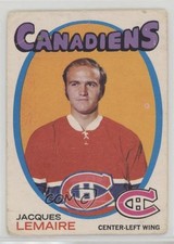 1971-72 O-Pee-Chee Jacques Lemaire #71 HOF 0bg9