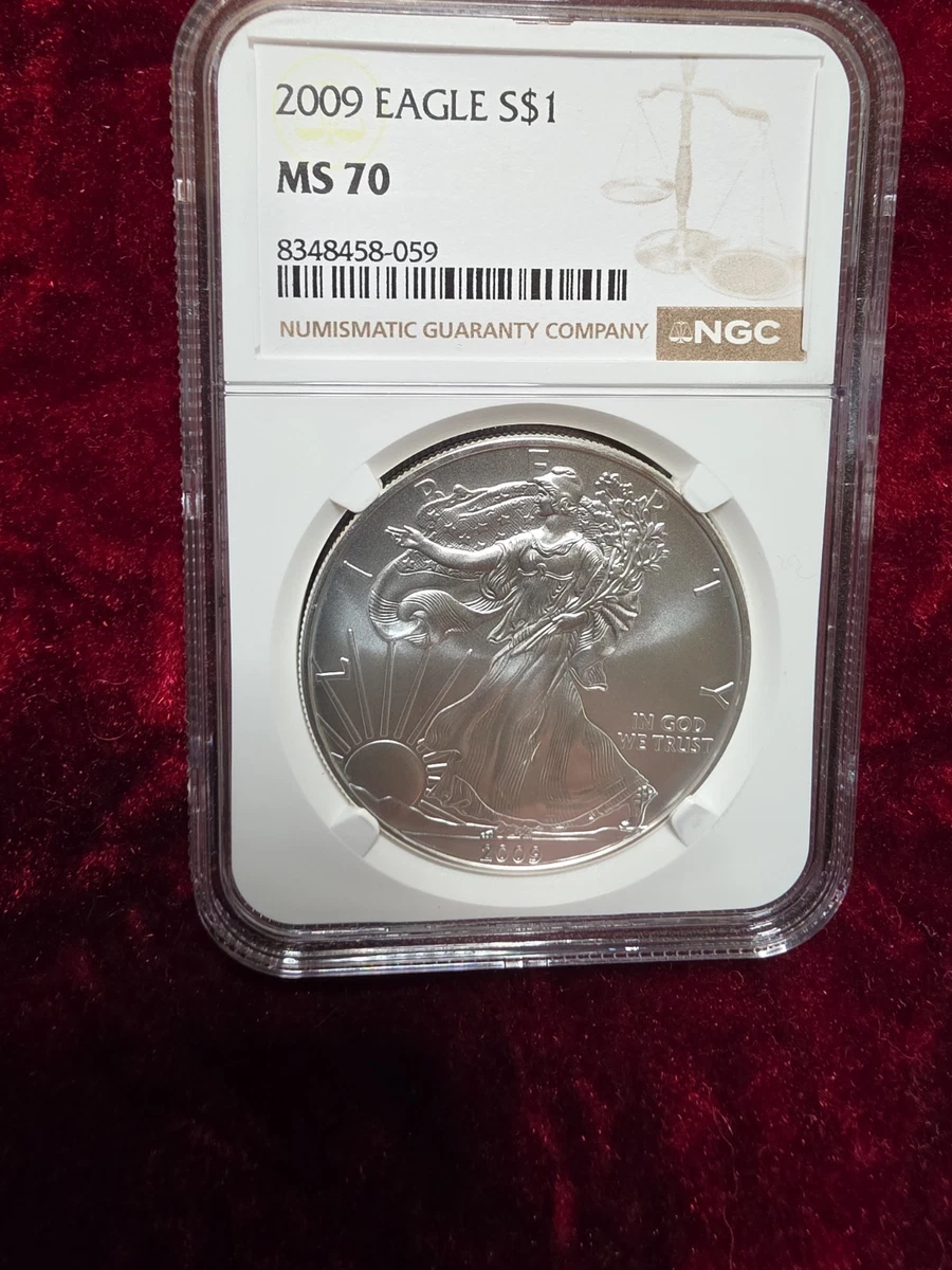 超希少品/2009年/アメリカ/イーグル1ドル銀貨 2009 1 oz American
