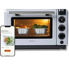 Tovala Smart Oven - WiFi Countertop Convection Oven Air Fry Toast Bake 5 In 1