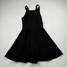 Lulus Dress Womens Small Black Fit and Flare Sleeveless Cocktail Party New Tags
