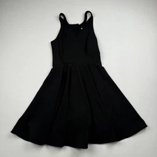 Lulus Dress Womens Small Black Fit and Flare Sleeveless Cocktail Party New Tags
