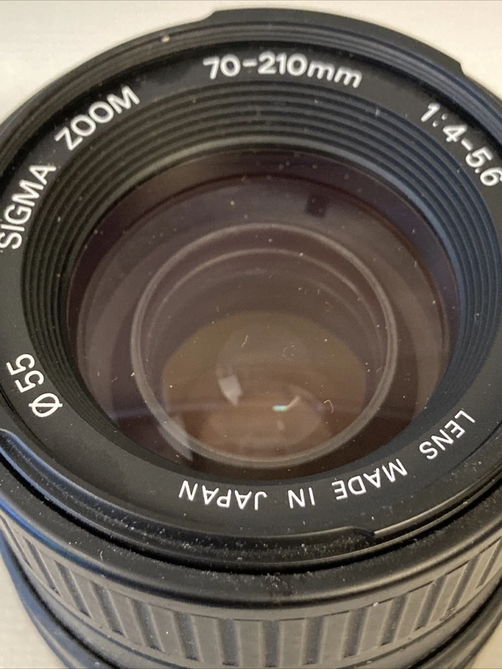 Sigma 70-210mm F4-5.6 UC-II 55mm for Nikon Untested W/ Hoya Skylight 1B - Image 3 of 4