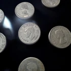 (13) Canada Dimes 1939-1959 King George & Queen Elizabeth 80% Silver