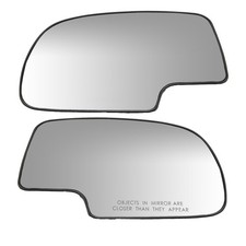 Mirror Glass Set For 1999-2002 Chevrolet Silverado 1500 2500 With Backing Plate