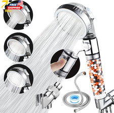 Setting High Pressure Shower Envy Shower Head with Beads Water Saving Durable