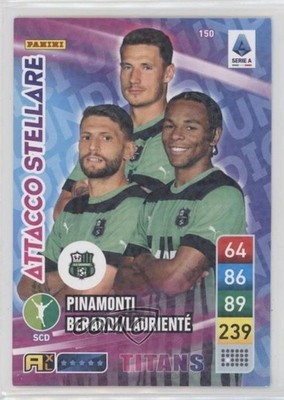 2022-23 Panini Adrenalyn XL Calciatori Serie A Titans Domenico Berardi #150 2d8