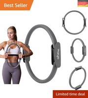 Pilates Ring Ø 38 Cm – Magic Circle Mit Doppelgriffen, Widerstandsring FüR Ob...