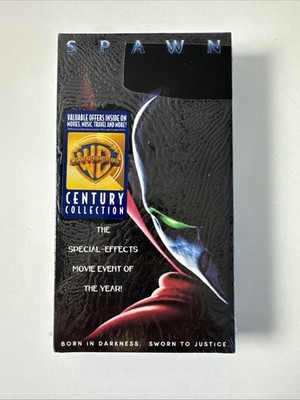 Spawn VHS 1997 Todd McFarlane Sealed With Warner Brothers Water Mark Brand New