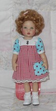 Monique TRINA Doll Wig SIZE 4/5 MEDIUM AUBURN Short Loose Curls Bangs NWT