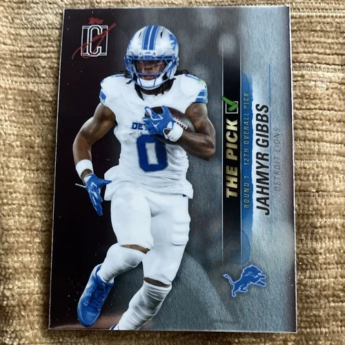 2025 Topps Signature Jahmyr Gibbs Base (RAW)