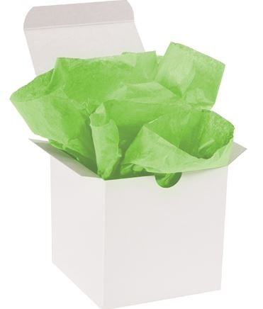 20 x 30" Citrus Green Gift Grade Tissue Paper-Case of 480 Sheets