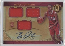 2016 Panini Gold Standard Rookie Jersey Triple 95/99 Brice Johnson #290 Auto 1u6