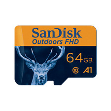 SanDisk 64GB Outdoors FHD microSDXC UHS-I Memory Card - SDSQUNR-064G-GN4VV
