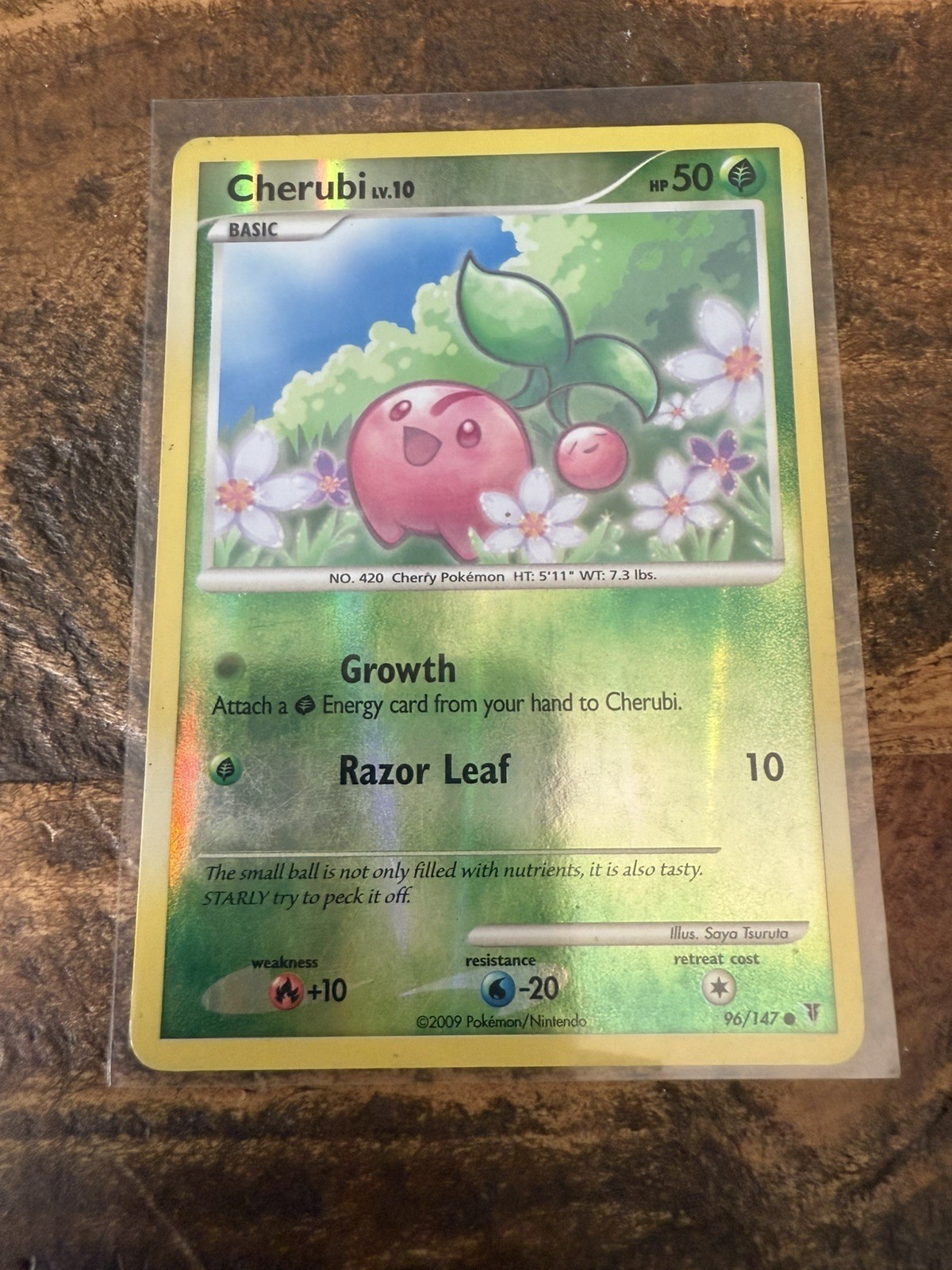 Cherubi 96/147 Platinum Supreme Victors Reverse Holo 2009 Pokemon TCG Card 