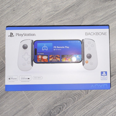 Backbone One PlayStation Edition Mobile Controller USB-C White Ergonomic