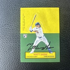 2025 Topps Archives -  Matt Shaw -Stand Up  (Punch Out) - Rookie RC Cubs