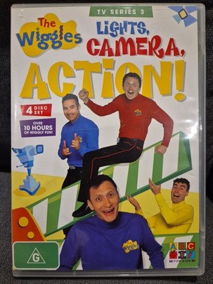 THE WIGGLES DVD LIGHTS, CAMERA, ACTION! AUSTRALIAN ABC TV SERIES 3