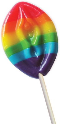 #ad Hott Products Rainbow Pussy Pop Lollipop Hp Htp3215 Adult Candy $9.35