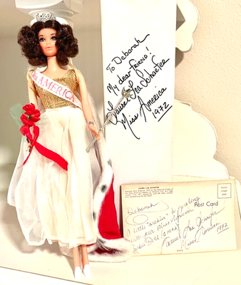 RARE ONE-OF-A-KIND 1972 MISS AMERICA BARBIE DOLL SIGNED By Miss