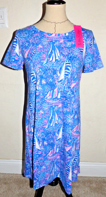 LILLY PULITZER Cody Swing Dress 2023 4TH OF JULY ''IT'S A SAILABRATION'' SMALL NWT