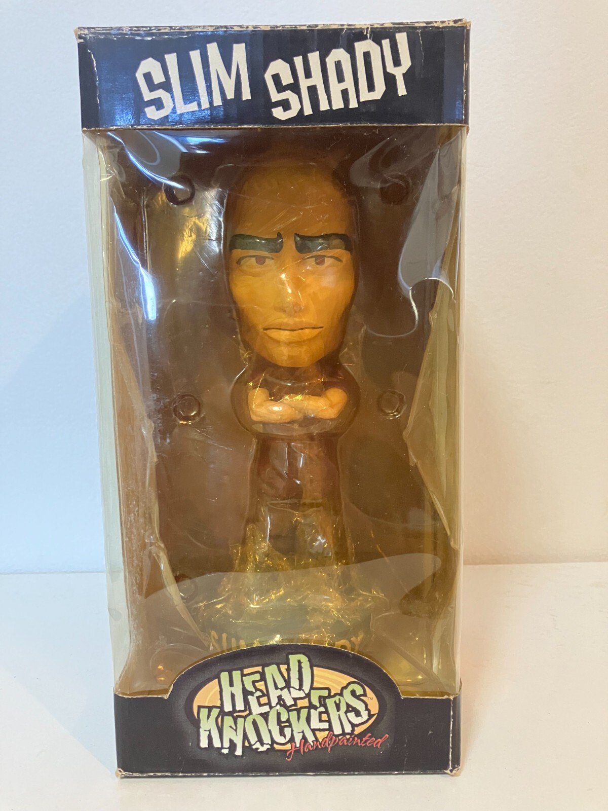 USED Eminem Figure The Slim Shady Show Head Knockers Bobblehead NECA JAPAN Rare