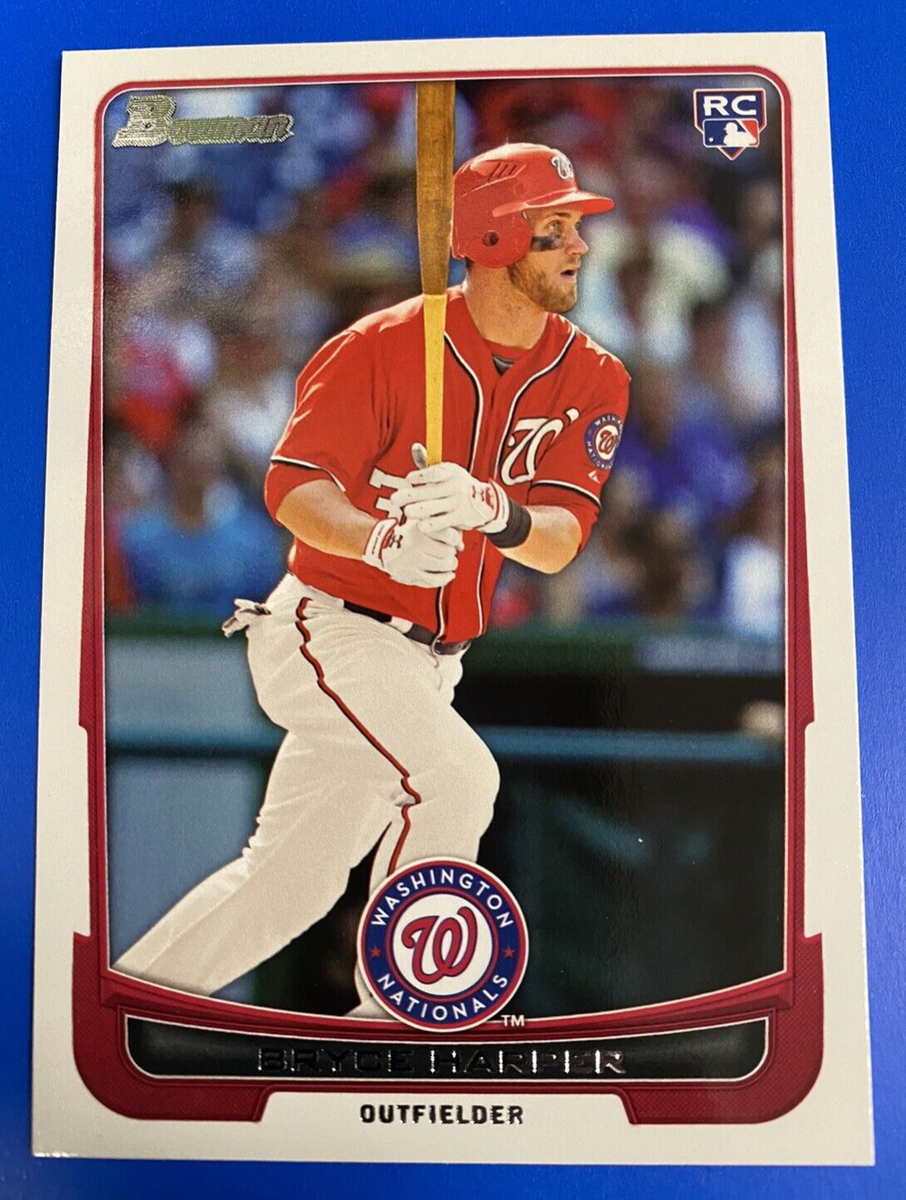 2013 Bowman Bryce Harper #10 Rookie Baseball Card Nationals NM