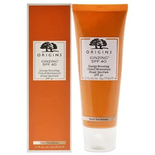 Ginzing Energy-Boosting Tinted Moisturizer SPF 40 by Origins 1.7 oz Sunscreen